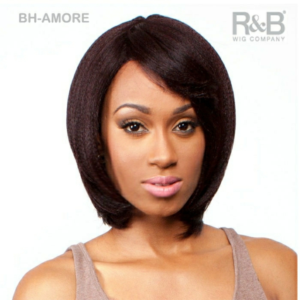 R&B Collection Black and Silver/Grey Wig~BH-Amore